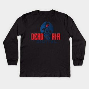 Dead Air Digital Main Logo Kids Long Sleeve T-Shirt